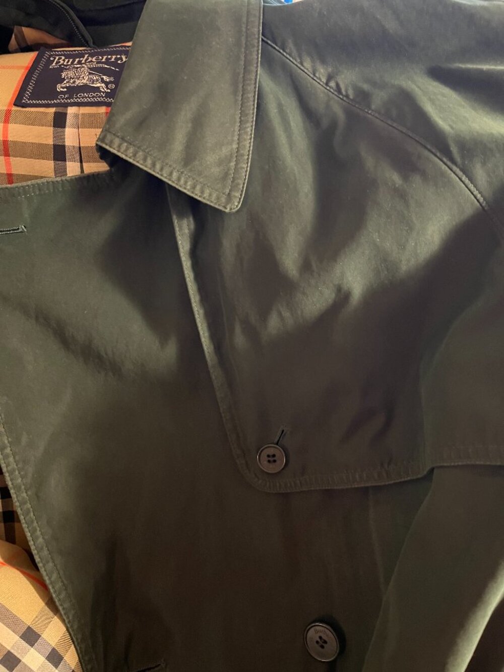 Vintage Burberry Trench Coat - Picture 7 of 15